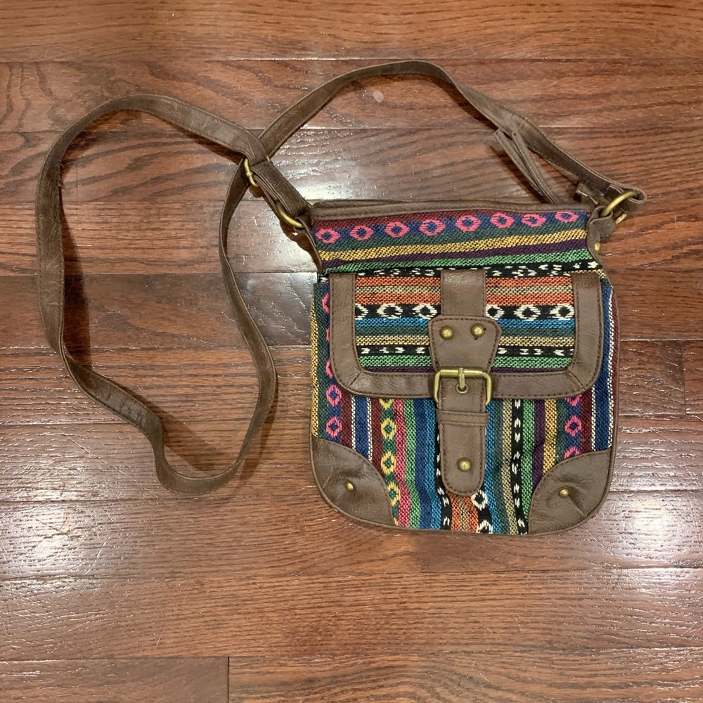 Boho knit bag